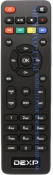 Пульт для Dexp HD 2991P, HD 2771P, HD 2992P, HD 3112M, HD 3552M для цифровой приставки DVB-T2