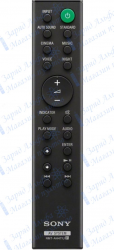 Пульт для Sony RMT-AH411U для звуковой панели (саундбара) HT-SF150 