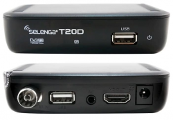 Цифровой ресивер (приставка) DVB-T2 Selenga T20D