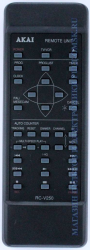 Пульт для видеомагнитофона Akai RC-V250