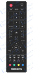 Пульт для TELEFUNKEN TF-LED24S02T2, TF-LED24S04T2, TF-LED40S61T2, TF-LED40S03T2, TF-LED50S84T2SU