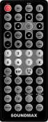 Пульт для Soundmax SM-CMD3005 *