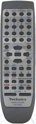 Пульт для Technics EUR7702300 для муз центра RS-DV290, RS-DV290EG *