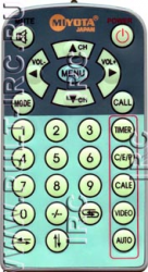 Пульт для Miyota M-TV-777OR *
