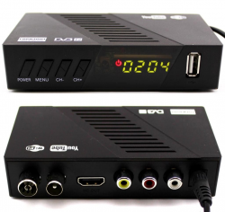 Цифровая DVB-T2 приставка, ресивер Горизонт SC-115H