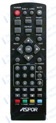 Пульт для ASPOR 603 для цифровой приставки ресивера DVB-T2 *