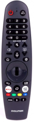 Пульт для Evolution WOS32MR1HD, WOS43MR1UHD, WOS50MR1UHD, WOS55MR1SBUHD, WOS65MR1SBUHD с функцией аэромыши и голосом