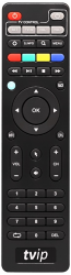 Пульт для Tvip S-Box v.412, v.415, v.501, v.525, v.530, v.605, v.610, v.615 с обучаемой ТВ секцией