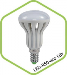 ЛАМПА СВЕТОДИОДНАЯ LED-R50-standard 5.0Вт аналог зеркалки 40вт. Е27 4000К