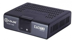 цифровая DVB-T2 приставка (ресивер) D-Color DC911HD