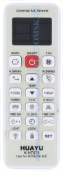 Пульт ДУ универсальный для кондиционеров Hitachi K-HT676 Huayu
