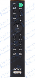 Пульт для Sony RMT-AH300U для звуковой панели (саундбара) HT-CT291/WM *