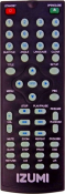 Пульт для Izumi WS-528 DVD, RC-0011