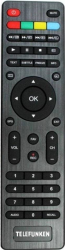 Пульт для Telefunken TF-LED32S37T2, TF-LED42S37T2, TF-LED42S39T2S, YASIN HD DVB T2 D-2000