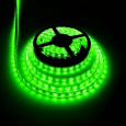 Светодиодная лента зеленого свечения 5050 открытая