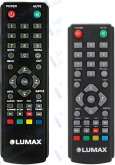 Пульт для Lumax DV4017HD, DV3017HD, DV2017HD, DV1103HD (Audio корот. и длинн.) *