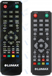 Пульт для Lumax DV4017HD, DV3017HD, DV2017HD, DV1103HD (Audio корот. и длинн.) *