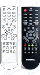 Пульт для Tomtel для приставки DVB-C *
