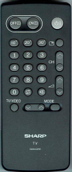 Пульт для Sharp G0833 *