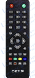 Пульт для DEXP HD 2551P для цифровой приставки DVB-T2