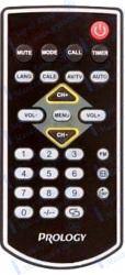 Пульт для Prology HDTV-70L для авто телевизора *
