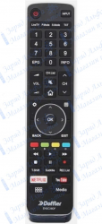 Пульт для Doffler EN3C39DF для телевизора 55DUS93, 65DUS93 