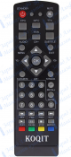 Пульт к Koqit T2 PLUS для цифровой приставки ресивера DVB-T2