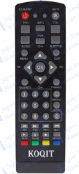 Пульт для Koqit T2 PLUS для цифровой приставки ресивера DVB-T2
