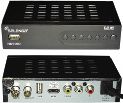 Цифровой ресивер (приставка) DVB-T2 Selenga HD950D