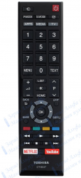 Пульт для Toshiba CT-8514, 8547, 32V25KE, 32V35KE, 43E25KE, 43V35KE *