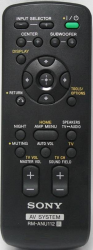 Пульт для Sony RM-ANU112, RHT-G10 *