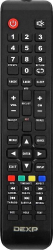 Пульт для Dexp CX509-DTV для телевизоров 24A7100, 19A3100