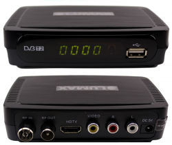 Цифровой ресивер (приставка) DVB-T2 LUMAX DV2108HD поддержка AC3