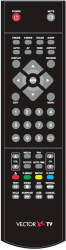 Пульт для Vector VTV1302DVD, DVB-T2, VTV1301DVD, VTV1300DVB-T2 *