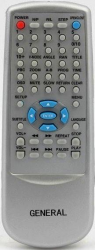 Пульт для General KM-118 DVD