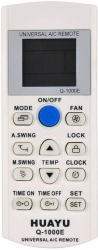 Пульт ДУ Универсальный для кондиционеров и сплит систем Q-1000E