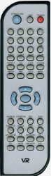 Пульт для VR DVD DV-201BSV 