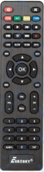Пульт для Eurosky ES-108 HD для спутник ресивера ES-4050 HD, ES-4060 HD *