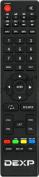 Пульт для Dexp 50A7100
