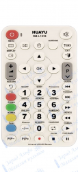 Пульт ДУ универсальный большой HUAYU RM-L1039 размер 10х17см.