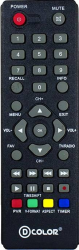 Пульт для D-Color DC1002HD MINI