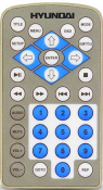 Пульт для Hyundai H-LCDVD703 *