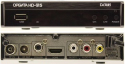 Цифровой ресивер (приставка) DVB-T2 Орбита HD-915