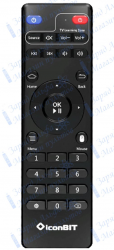 Пульт для IconBIT Movie Ultra HD 4K, Movie SX T2 для андроид медиаплеера 