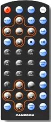 Пульт для Cameron CA-575 DVD предлагается пульт аналог*, внешне другой)