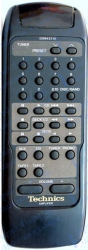 Пульт для Technics EUR642210 для AV ресивера SU-C2000, SE-A2000 *