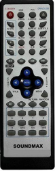 Пульт для SOUNMAX HB-255, DVD JX-3055B