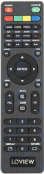 Пульт для Loview L24H401T2C для телевизора L32H401T2C, L39H401T2C 