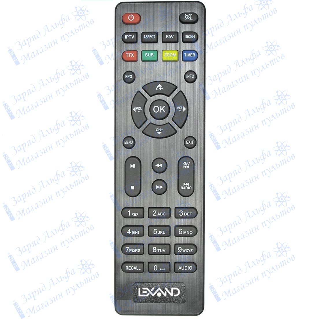 Пульт к Lexand LTV 100 для цифровой приставки ресивера DVB-T2 LTV 200, LTV 300