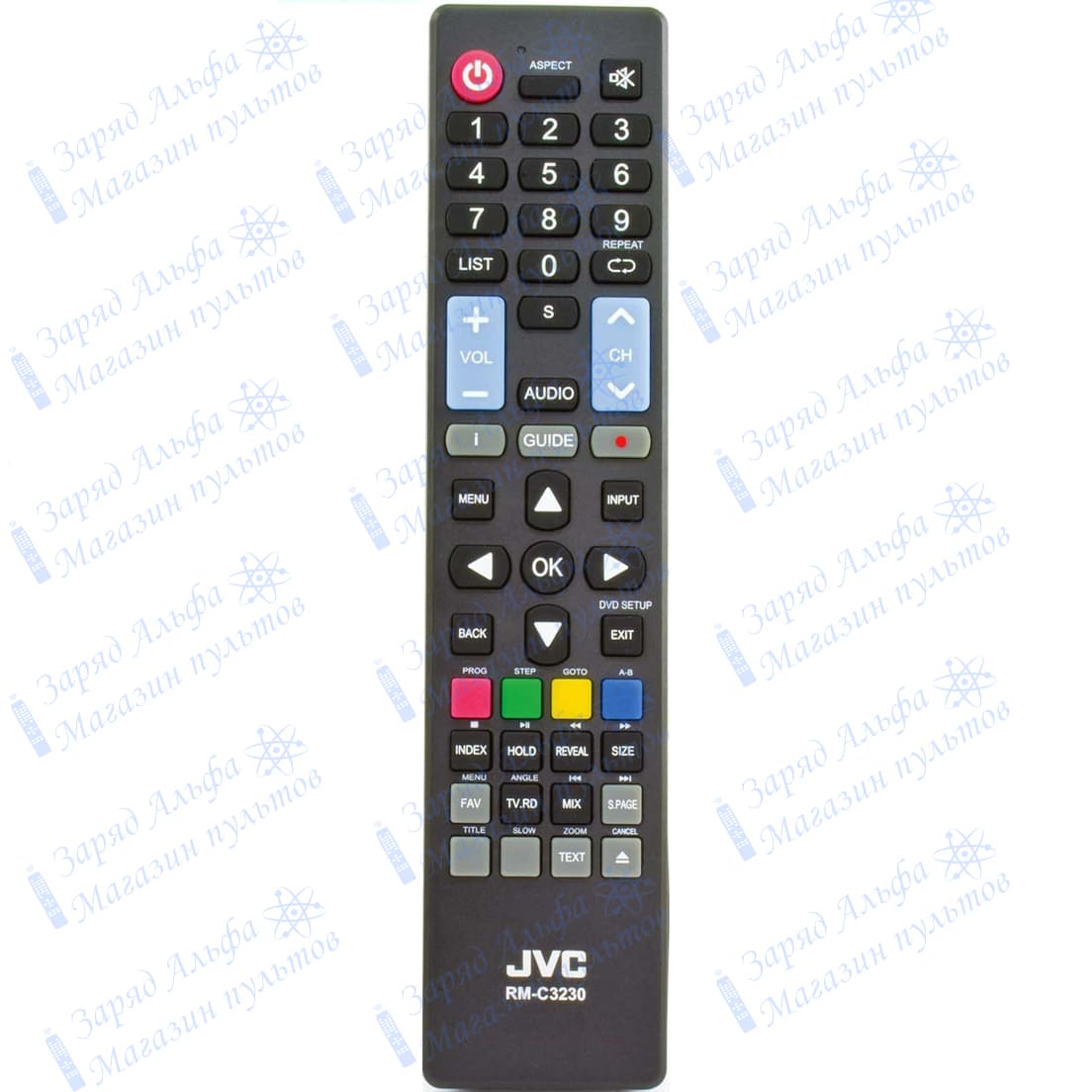 Пульт к JVC RM-C3230 для телевизора LT-32C360, LT-32C365